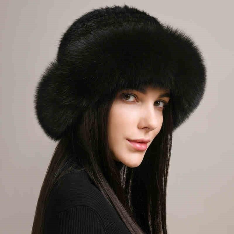 Luxurious Winter hat Mink Hair Hat - MRC STOREAccessoriesMy StoreLuxurious Women's Winter hat Mink Hair Hat – Elegant and Warm - MRC STOREMRC STORECJMZ222700502BYBlack