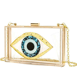 Luxury White Marbled Acrylic Clutch with Evil Eye Chain – Designer Summer Handbag - MRC STOREAccessoriesMy StoreLuxury White Marbled Acrylic Clutch with Evil Eye Chain – Designer Summer HandbagMRC STORECJYD203637402BYTransparent