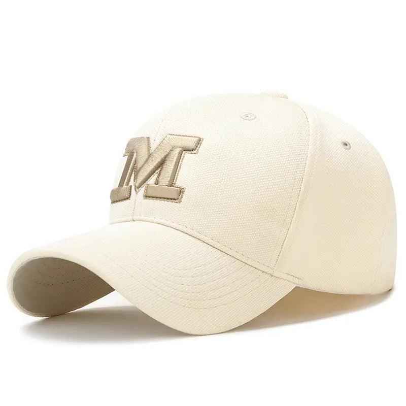 M Letter Cap - MRC STOREAccessoriesMy StoreM Letter CapMRC STORECJBQ204946805EVLight BeigeAdjustable
