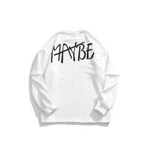 Maybe Sweatshirt - MRC STORETopMy StoreMaybe Sweatshirt - MRC STOREMRC STORECJYH139646604DWBlack2XL