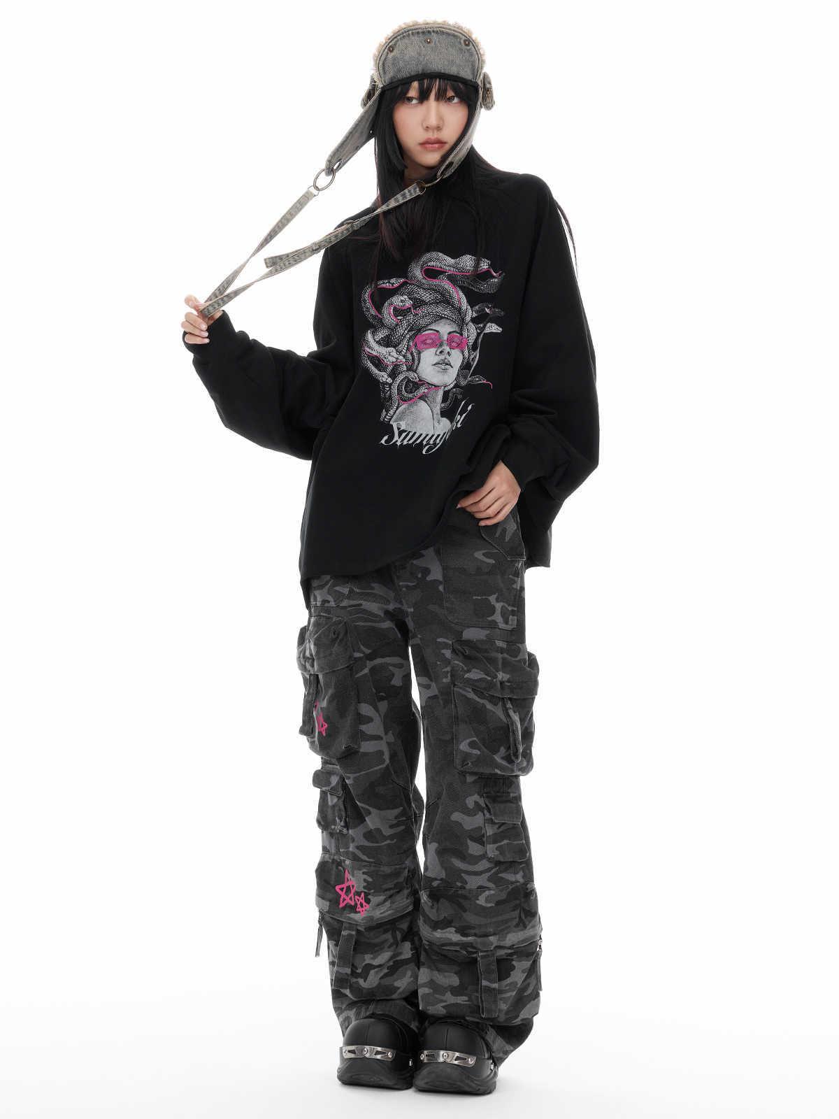 Medusa Snake Polo Sweater – Long Sleeve - MRC STORESweaters & HoodiesMy StoreKnitted Medusa Snake Long Sleeved Streetwear Polo Sweater – Autumn & Winter Top - MRC STOREMRC STORECJWY224898604DWBlackL