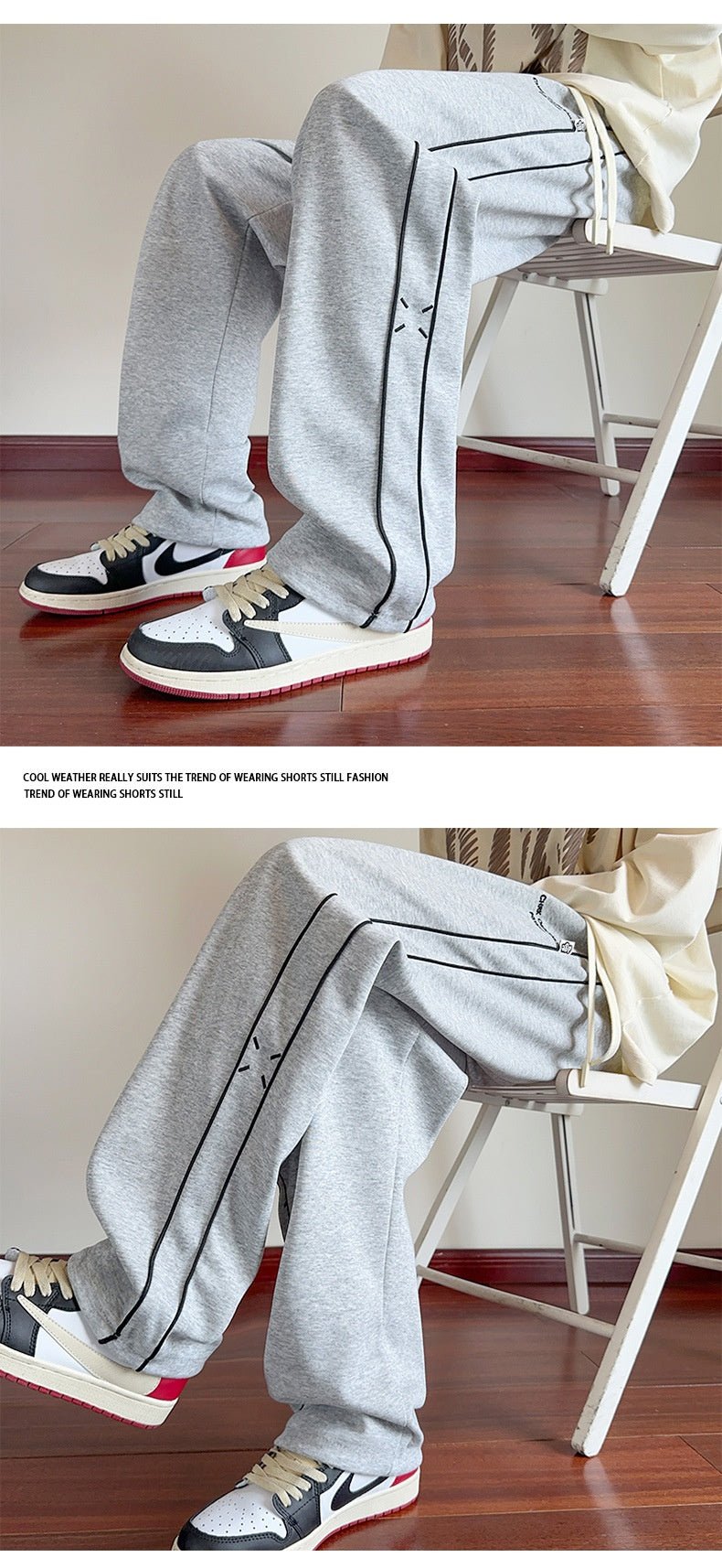 Men’s Casual Pants - Striped Straight Fit - MRC STOREbottomsMy StoreMen’s Casual Pants - Striped Straight Fit My Store MRC STORECJXX232902804DWWhite Flower Gray2XL