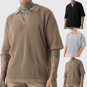 Men’s Casual Shirt - Polo V - Neck Short Sleeve - MRC STOREshirtMy StoreMen’s Casual Shirt - Polo V - Neck Short SleeveMRC STORECJDS228543003CXBrownL