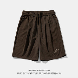 Men’s Casual Shorts - Textured Pleated Loose - MRC STOREShortsMy StoreMen’s Casual Shorts - Textured Pleated Loose My Store MRC STORECJXX235183412LOBeigeL