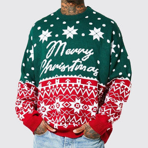 Men's Christmas Sweater Jacquard Loose - Fitting – Festive Comfort for Youth - MRC STOREChristmasMy StoreMen's Christmas Sweater Jacquard Loose - Fitting – Festive Comfort for Youth - MRC STOREMRC STORECJYD214875904DWGreen2XL