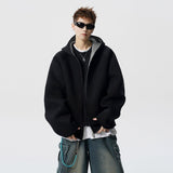 Men’s Contrast Zipper Hooded Cardigan - MRC STOREHoodieMy StoreMen’s Contrast Zipper Hooded Cardigan My Store  42.00MRC STORECJWY249118507GTBlackL