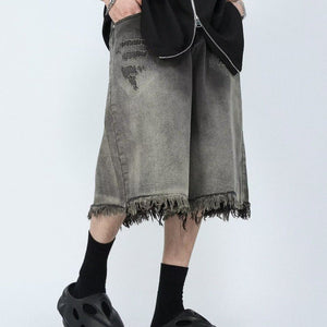 Men’s Distressed Jeans - Mid - Waist Washed Black - MRC STOREShortsMy StoreMen’s Distressed Jeans - Mid - Waist Washed Black My Store MRC STORECJXX235461704DWBlack2XL