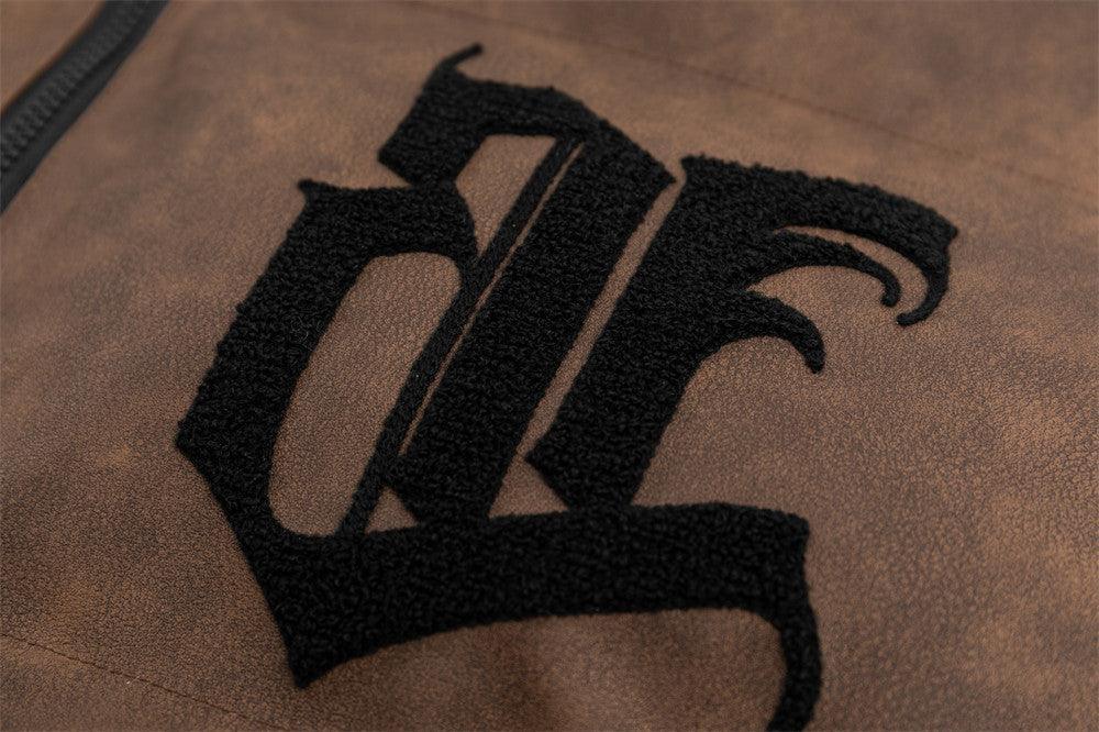 Men's Embroidered Jacket Letter Cotton - Padded - MRC STORETopMy StoreMen's Embroidered Jacket Letter Cotton - Padded - MRC STOREMRC STORECJYD196267602BYDark GrayL