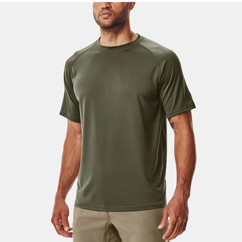 Men’s Exercise T-Shirt - Loose Round Neck - MRC STORET-ShirtsMy StoreMen’s Exercise T-Shirt - Loose Round Neck My Store MRC STORECJYD234976910JQBlackL