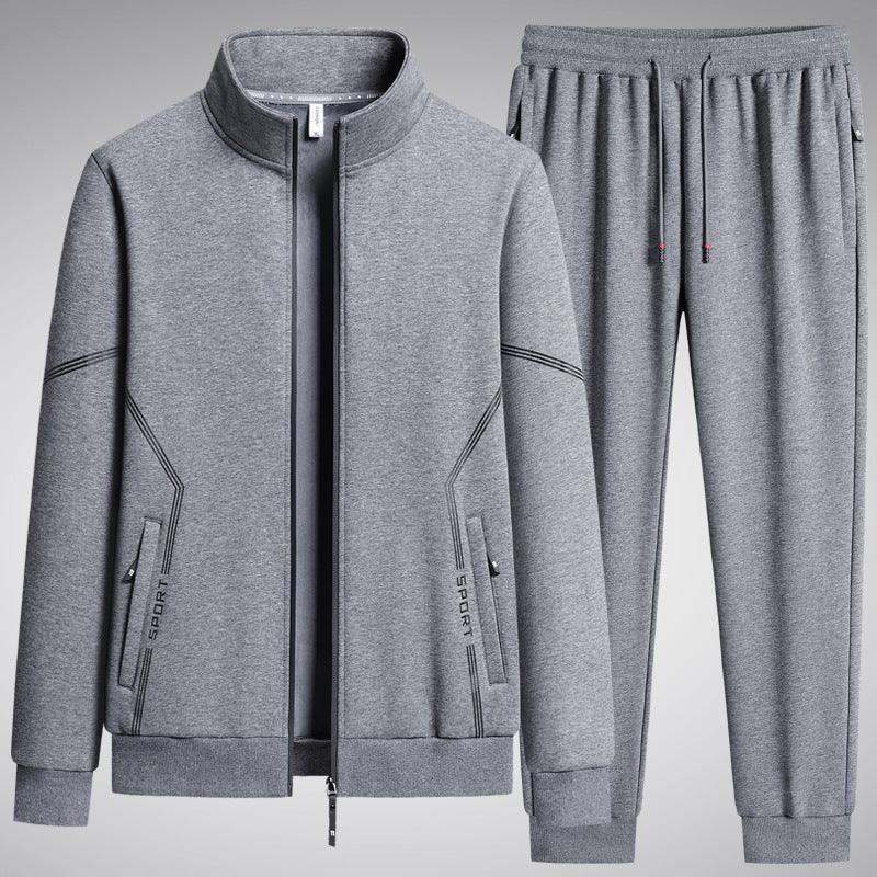 Men’s Fleece Two - Piece Set – Thick Cotton - MRC STOREsetMy StoreMen's Fleece Lined Two Piece Sports Set - Thickened Cotton for Daily Comfort - MRC STOREMRC STORECJTW216489139MNGray Drawstring Style2XL
