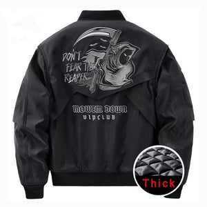 Men's Functional Embroidered Flight Jacket – Stylish Loose Fit Jacket - MRC STOREJacketsMy StoreMen's Functional Embroidered Flight Jacket – Stylish Loose Fit Jacket - MRC STOREMRC STORECJXZ160821504DWBlackThick