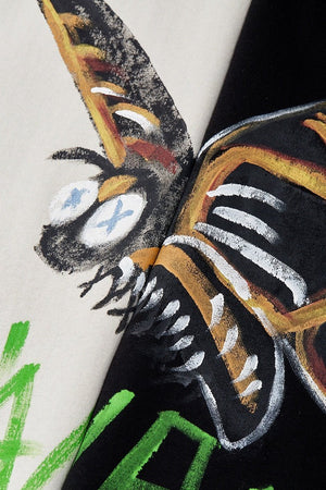 Men’s Graffiti T-Shirt - Loose Cartoon Print - MRC STORET-ShirtsMy StoreMen’s Graffiti T-Shirt - Loose Cartoon Print My Store MRC STORECJYH233230605EVBeige GrayL