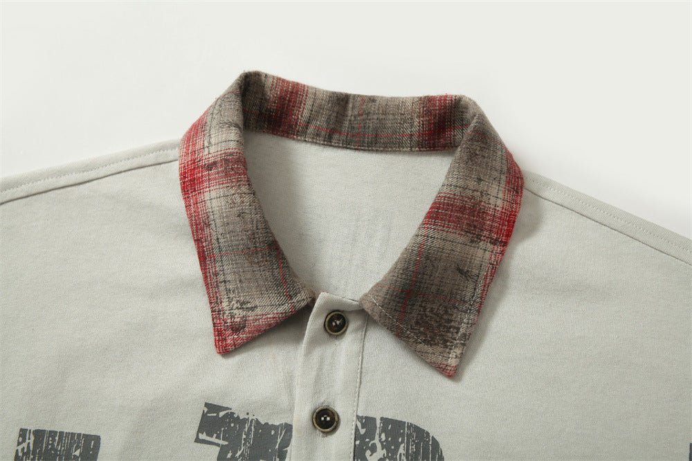 Men’s Graffiti Top - Loose Short - Sleeve Street Shirt - MRC STOREshirtMy StoreMen’s Graffiti Top - Loose Short - Sleeve Street Shirt My Store MRC STORECJDS239113706FUWild RedL