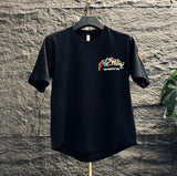 Men's Hip Hop Style Short - Sleeve T-Shirt – Striped Round Neck Top - MRC STORET-ShirtsMy StoreMen's Hip Hop Style Short - Sleeve T-Shirt – Striped Round Neck Top - MRC STOREMRC STORECJYH227966704DWBlack2XL