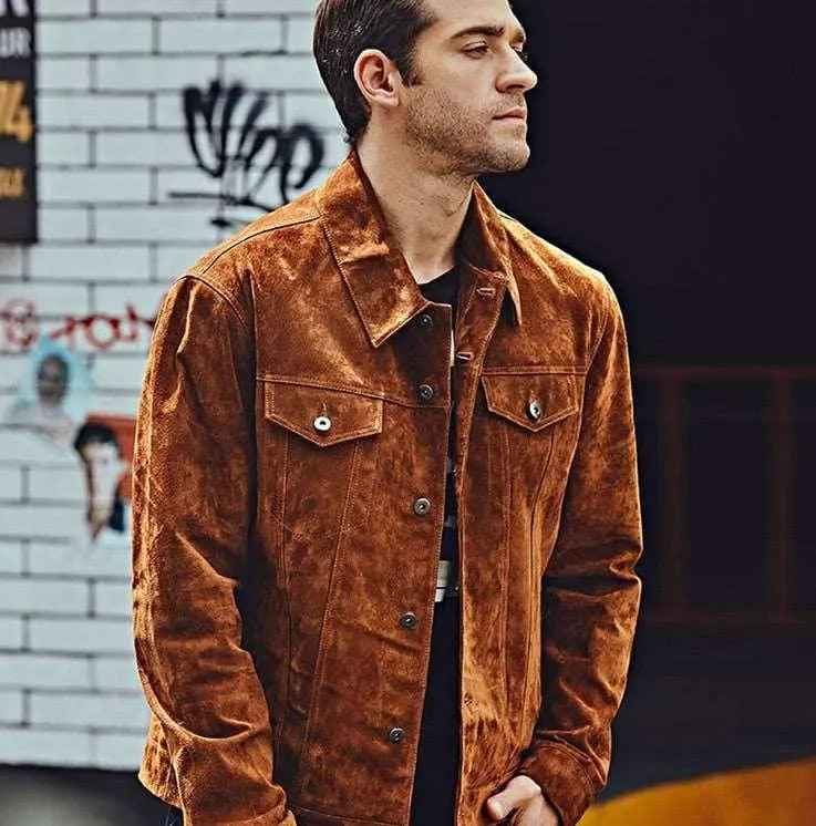 Men’s Leather Jacket - Pig Skin Brown - MRC STOREJacketsMy StoreMen’s Leather Jacket - Pig Skin BrownMRC STORECJPK177369006FUBrown2XL