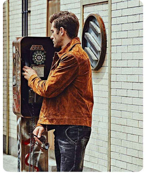 Men’s Leather Jacket - Pig Skin Brown - MRC STOREJacketsMy StoreMen’s Leather Jacket - Pig Skin BrownMRC STORECJPK177369006FUBrown2XL