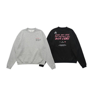 Men's Loose Fit High Street Letter Sweater – Trendy Pullover - MRC STORESweaters & HoodiesMy StoreMen's Loose Fit High Street Letter Sweater – Trendy Pullover - MRC STOREMRC STORECJWY215054906FUFlower GrayL