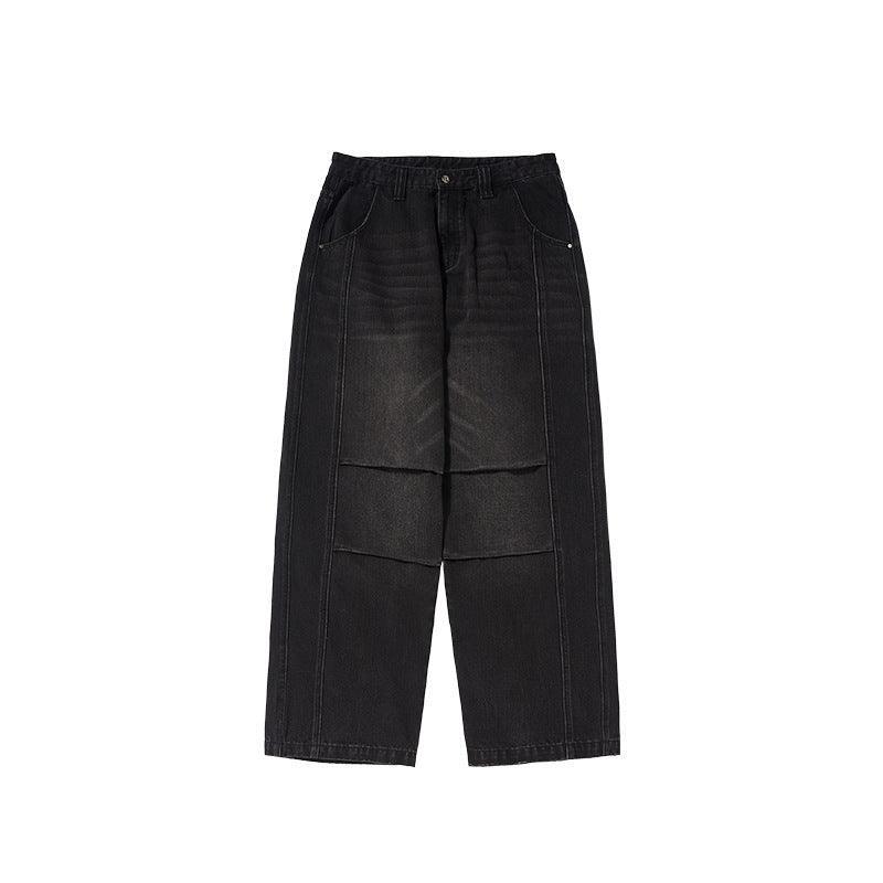 Men's Loose Retro Straight Jeans - MRC STOREbottomsMy StoreMen's Loose Retro Straight Jeans - MRC STOREMRC STORECJXX214069903CXBlack And GrayL