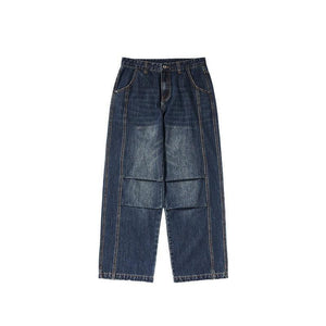 Men's Loose Retro Straight Jeans - MRC STOREbottomsMy StoreMen's Loose Retro Straight Jeans - MRC STOREMRC STORECJXX214069911KPDenim BlueL