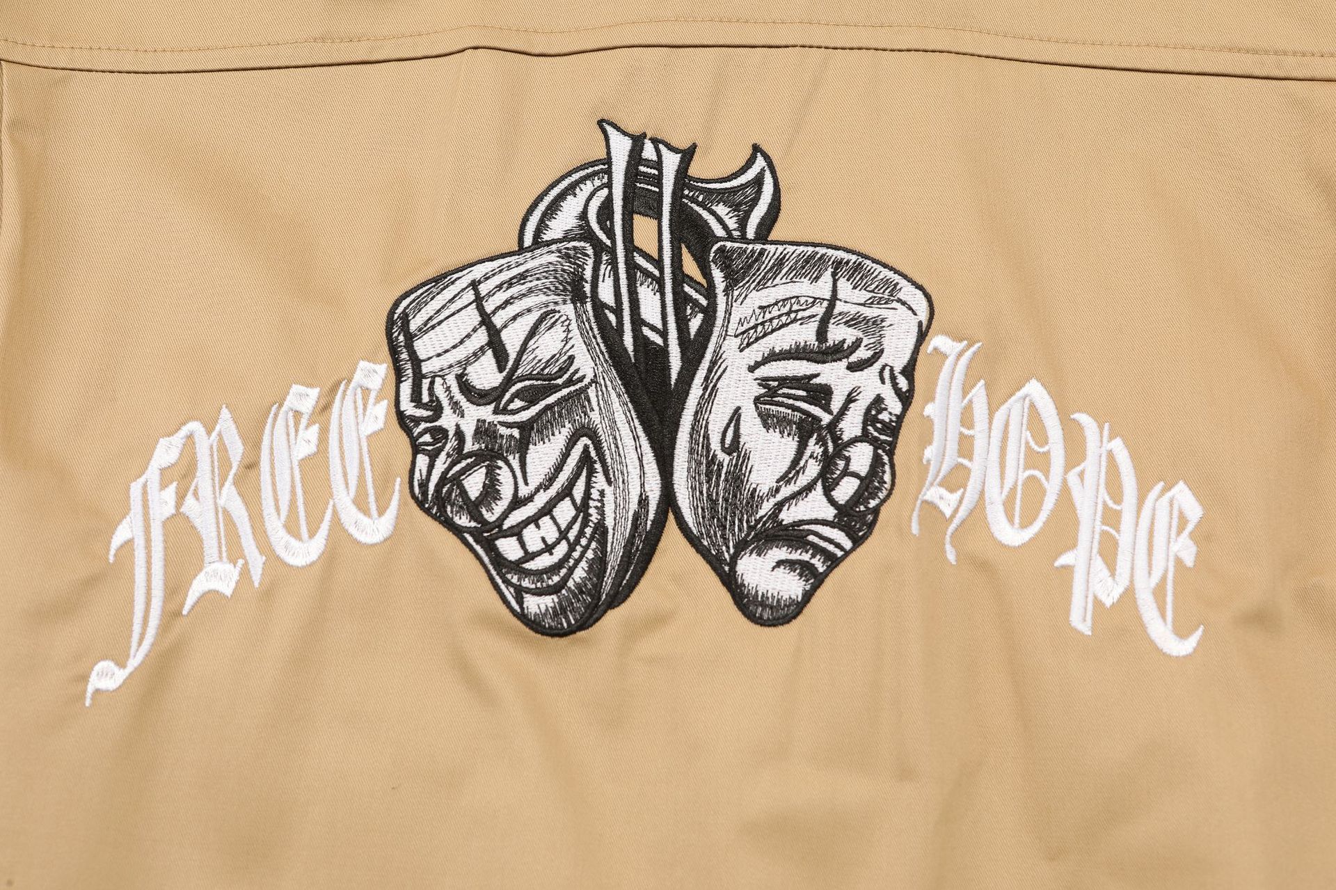 Men’s Plus Size Shirt - Embroidered Work Loose - MRC STOREshirtMy StoreMen’s Plus Size Shirt - Embroidered Work Loose My Store MRC STORECJDS240359606FUKhakiL