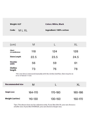 Men’s Printed T-Shirt - Letter B Loose - MRC STORET-ShirtsMy StoreMen’s Printed T-Shirt - Letter B Loose My Store MRC STORECJYH229964702BYWhiteL