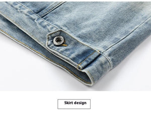 Men's Retro Loose Denim Jacket – Trendy Acetate Fiber Jacket for Casual Wear - MRC STOREJacketsMy StoreMen's Retro Loose Denim Jacket – Trendy Acetate Fiber Jacket for Casual Wear - MRC STOREMRC STORECJXZ228150710JQLight Blue2XL