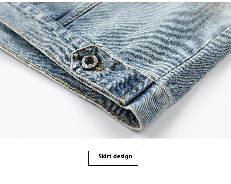 Men's Retro Loose Denim Jacket – Trendy Acetate Fiber Jacket for Casual Wear - MRC STOREJacketsMy StoreMen's Retro Loose Denim Jacket – Trendy Acetate Fiber Jacket for Casual Wear - MRC STOREMRC STORECJXZ228150710JQLight Blue2XL