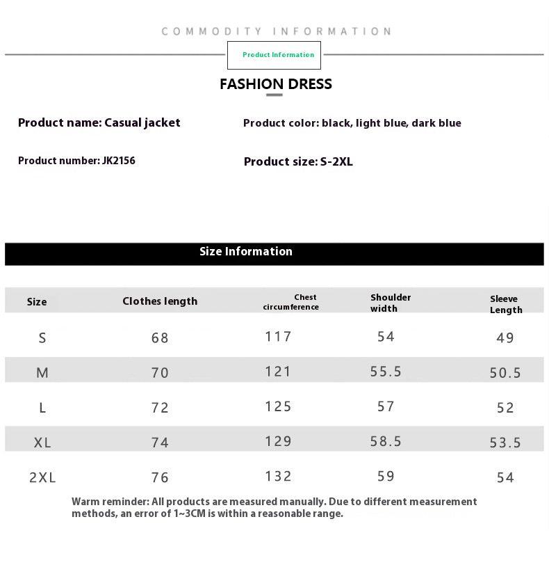 Men's Retro Loose Denim Jacket – Trendy Acetate Fiber Jacket for Casual Wear - MRC STOREJacketsMy StoreMen's Retro Loose Denim Jacket – Trendy Acetate Fiber Jacket for Casual Wear - MRC STOREMRC STORECJXZ228150710JQLight Blue2XL