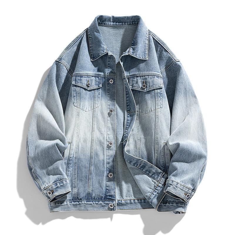 Men's Retro Loose Denim Jacket – Trendy Acetate Fiber Jacket for Casual Wear - MRC STOREJacketsMy StoreMen's Retro Loose Denim Jacket – Trendy Acetate Fiber Jacket for Casual Wear - MRC STOREMRC STORECJXZ228150710JQLight Blue2XL