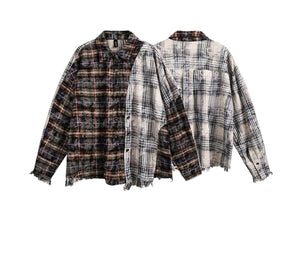 Men’s Retro Shirt - Plaid Loose Design - MRC STOREshirtMy StoreMen’s Retro Shirt - Plaid Loose DesignMRC STORECJDS228253202BYPlaidL