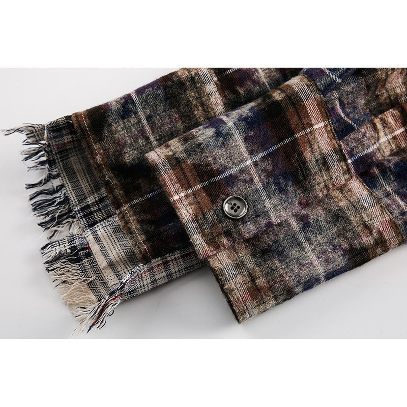 Men’s Retro Shirt - Plaid Loose Design - MRC STOREshirtMy StoreMen’s Retro Shirt - Plaid Loose DesignMRC STORECJDS228253202BYPlaidL