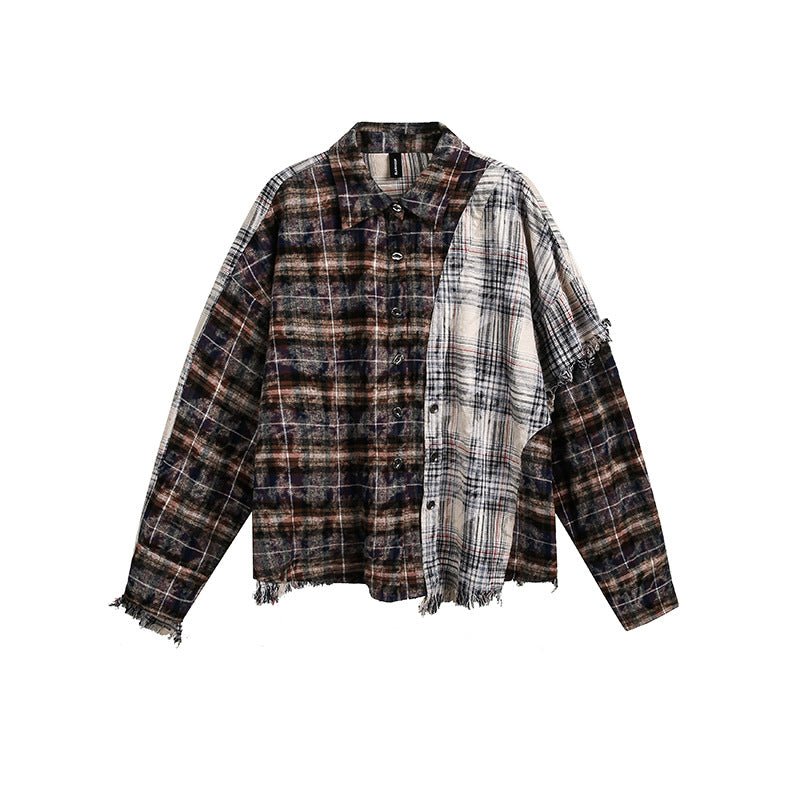 Men’s Retro Shirt - Plaid Loose Design - MRC STOREshirtMy StoreMen’s Retro Shirt - Plaid Loose DesignMRC STORECJDS228253202BYPlaidL
