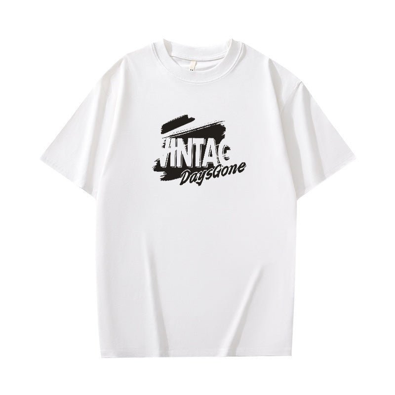 Men's Solid Color Short - Sleeved Cotton T-Shirt - Cartoon Pattern - MRC STORET-ShirtsMy StoreMen's Solid Color Short - Sleeved Cotton T-Shirt - Cartoon Pattern My Store MRC STORECJYH232537911KPBlack2XL