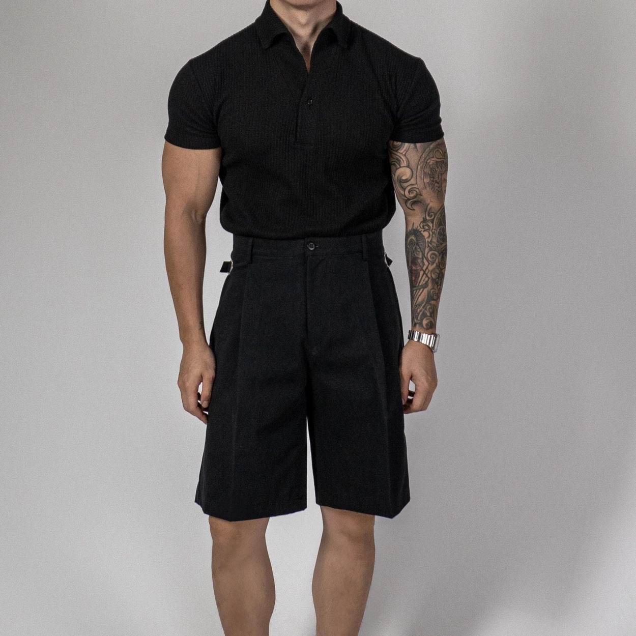 Men’s Sports Polo - Short Sleeve Solid - MRC STOREshirtMy StoreMen’s Sports Polo - Short Sleeve Solid My Store MRC STORECJYD234875204DWBlack2XL