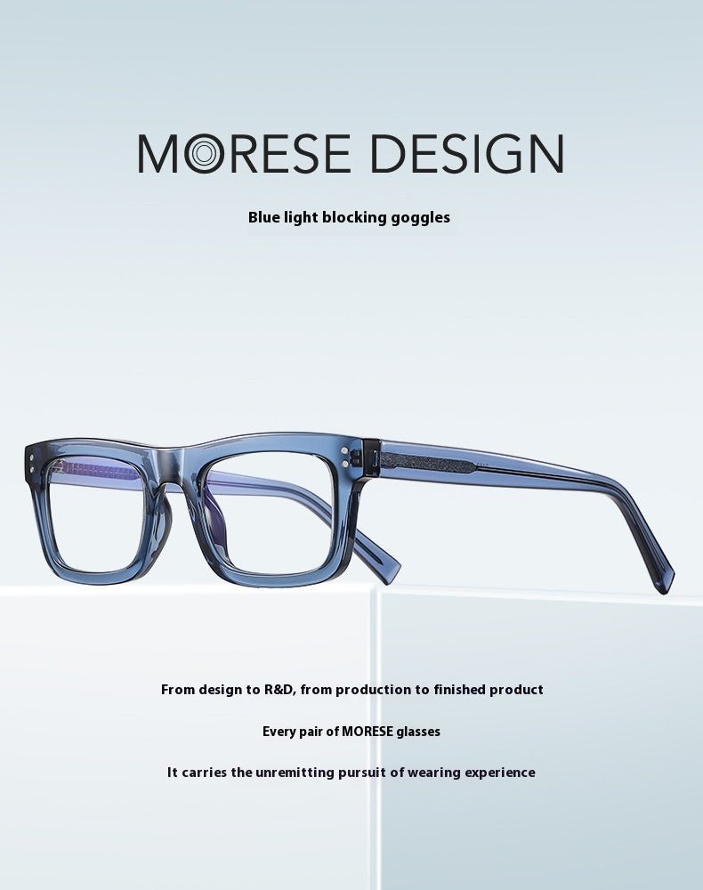 Men’s Square Glasses - TR90 Plain Style - MRC STOREAccessoriesMy StoreMen’s Square Glasses - TR90 Plain Style My Store MRC STORECJYD233134606FUC6 Black Hawksbill FrameIsolated Blue Light Lens