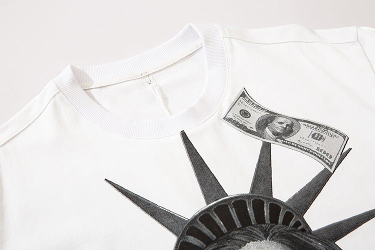 Men’s Street T-Shirt - Loose American Style - MRC STORET-ShirtsMy StoreMen’s Street T-Shirt - Loose American Style My Store MRC STORECJYH177798603CXBlueL