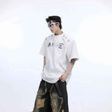 Metal Ring Design T-Shirt - MRC STORET-ShirtsMy StoreMetal Ring Design T-ShirtMRC STORECJYH200426802BYWhiteL