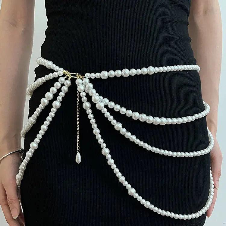 Multi Layer Pearl Waist Chain - MRC STOREAccessoriesMy StoreMulti Layer Pearl Waist Chain - MRC STOREMRC STORECJYD204410301AZPearl Waist Chain