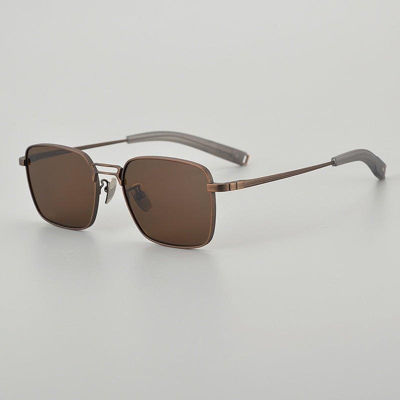 New Pure Titanium Pilot Style Sunglasses for Men and Women - MRC STORE