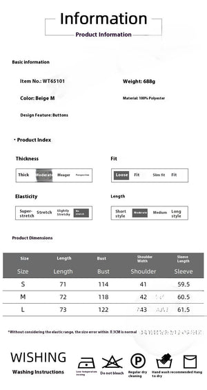 Niche Design Casual White Small Suit Jacket - MRC STOREJacketsMRC STORENiche Design Casual White Small Suit Jacket MRC STORE MRC STORECJYD255286503CXBeigeL