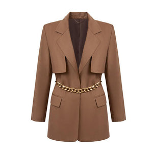 Niche Design Slim - Fit Waist Jacket - MRC STORETopMy StoreNiche Design Slim - Fit Waist Jacket - MRC STOREMRC STORECJJK164108306FURice greyL