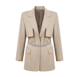 Niche Design Slim - Fit Waist Jacket - MRC STORETopMy StoreNiche Design Slim - Fit Waist Jacket - MRC STOREMRC STORECJJK164108306FURice greyL