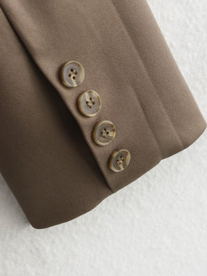 Olive Green Fashion Blazer - MRC STOREJacketsMRC STOREEuropean and American Women's Fashion Blazer – Olive Green Solid Color Commuting Style - MRC STOREMRC STORECJYD227948103CXOlive GreenL