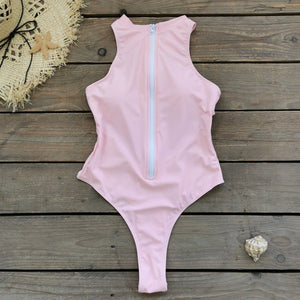 One - Piece Swimsuit - Tight Zipper Fit - MRC STOREbikini setMy StoreWomen’s One - Piece Swimsuit - Tight Zipper Fit My Store MRC STORECJNT240955711KPWhiteM