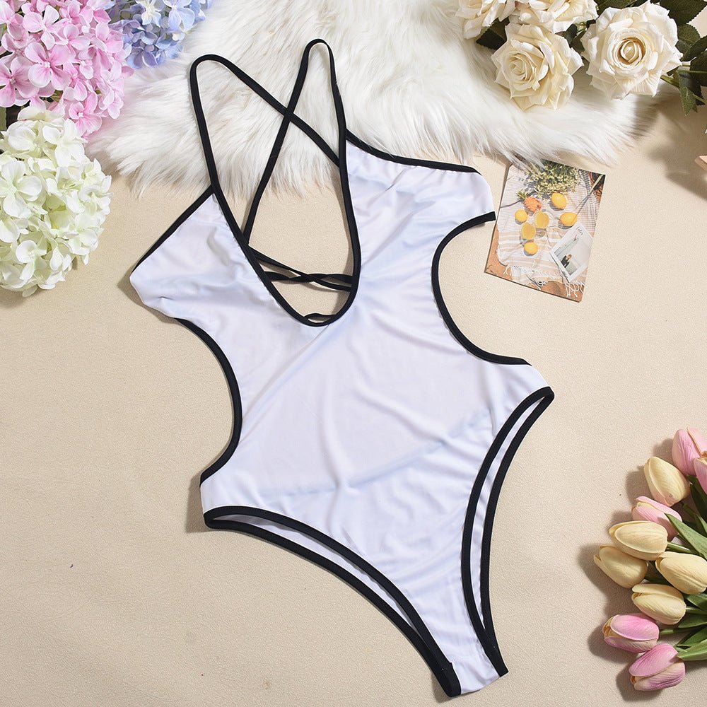 Open Back Swimsuit - Lace - Up Outdoor Gear - MRC STOREbikini setMy StoreWomen’s Open Back Swimsuit - Lace - Up Outdoor Gear My Store MRC STORECJYD241464703CXLWhite