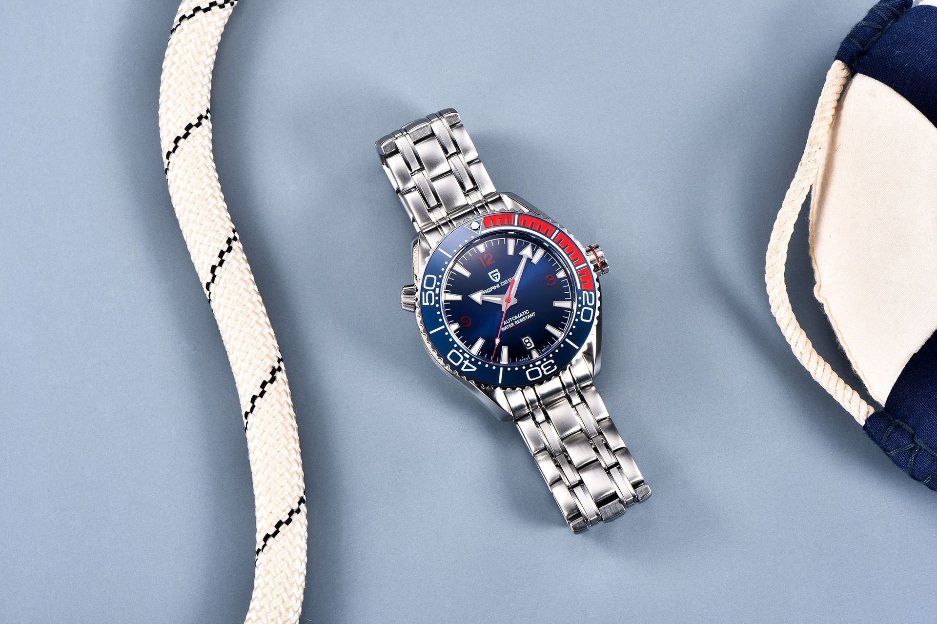 PAGANI DESIGN PD - 1679 Luxury Automatic Mechanical Watch - MRC STOREAccessoriesMRC STOREPAGANI DESIGN PD - 1679 Luxury Automatic Mechanical Watch MRC STORE MRC STORECJJX222253503CXBlue Face