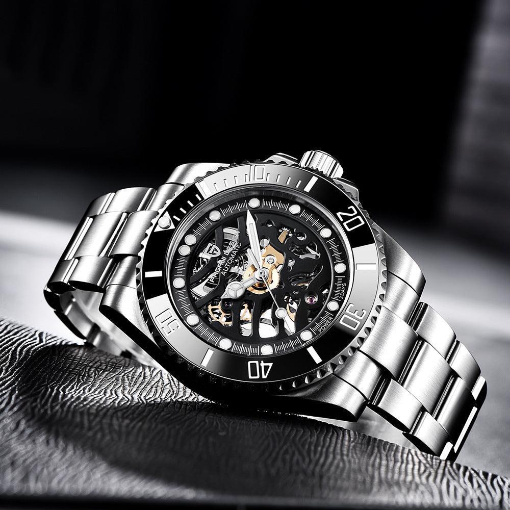 Pagani Design PD - 1859 Luminous Steel Watch - MRC STOREAccessoriesMy StorePagani Design PD - 1859 Steel Band Mechanical Watch - Luminous & Waterproof - MRC STOREMRC STORECJZBNSJX00678-BlueBlue