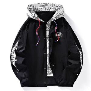 Paisley False Two piece Jackets Casual Streetwear - MRC STORETopMy StorePaisley False Two piece Jackets Casual Streetwear - MRC STOREMRC STORECJXZ212242408HSBlackL