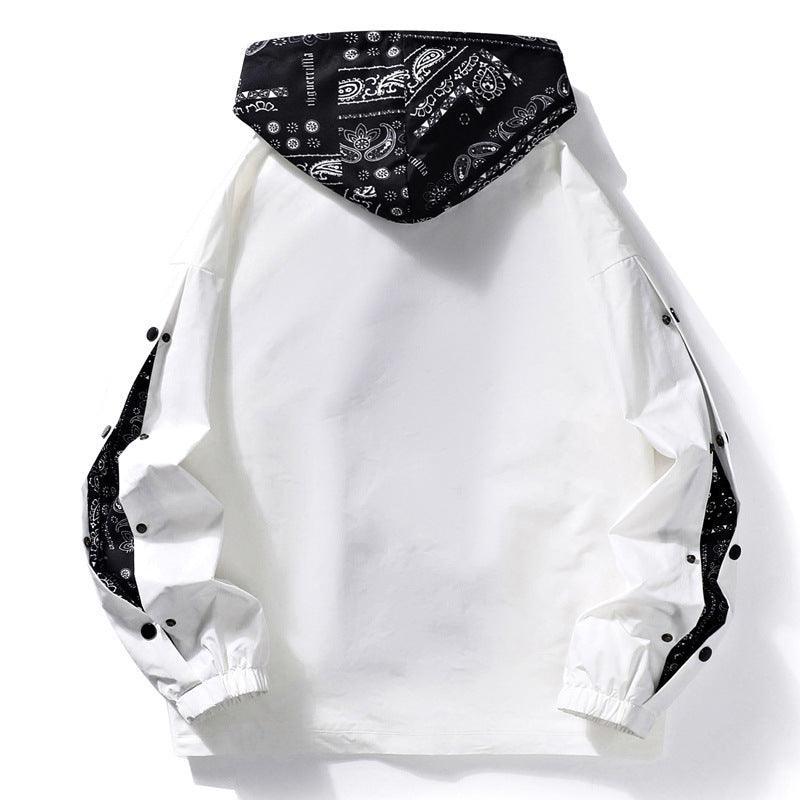 Paisley False Two piece Jackets Casual Streetwear - MRC STORETopMy StorePaisley False Two piece Jackets Casual Streetwear - MRC STOREMRC STORECJXZ212242408HSBlackL