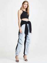 Personality Stitching Casual Jeans Elastic Overalls – Trendy Denim with a Hip Hop Edge - MRC STOREjeansMy StorePersonality Stitching Casual Jeans Elastic Overalls – Trendy Denim with a Hip Hop Edge - MRC STOREMRC STORECJNZ135046608HSLight Blue24